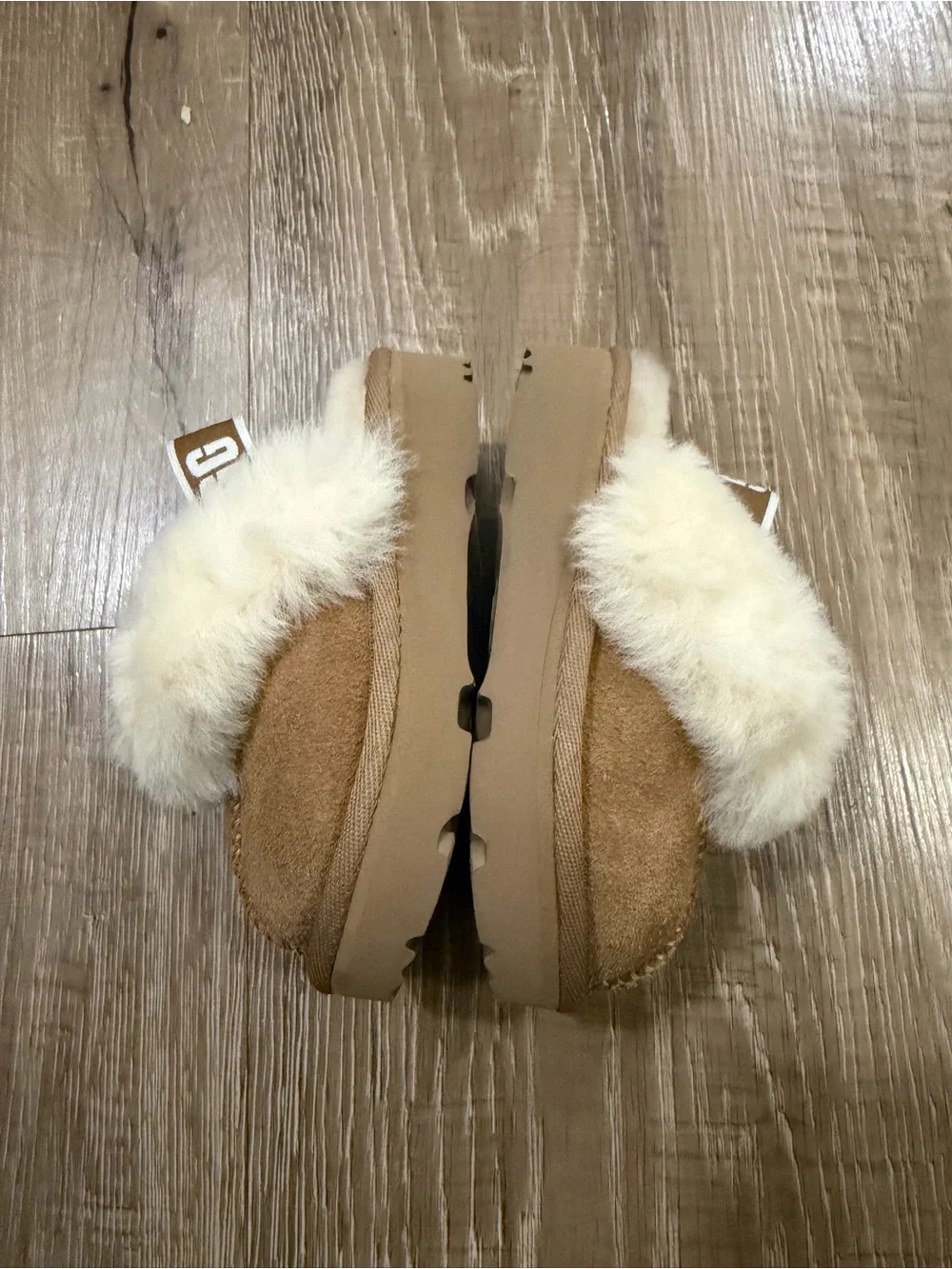 UGG Kids chestnut Funkette clogs